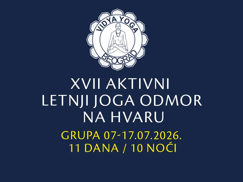 XVII Aktivni letnji joga odmor na Hvaru