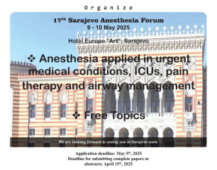 17th Sarajevo Anesthesia Forum